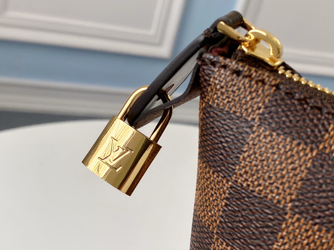l0vis Vvtt0n iÉna mm damier ebene canvas n41013 42 x 27 x 17 cm