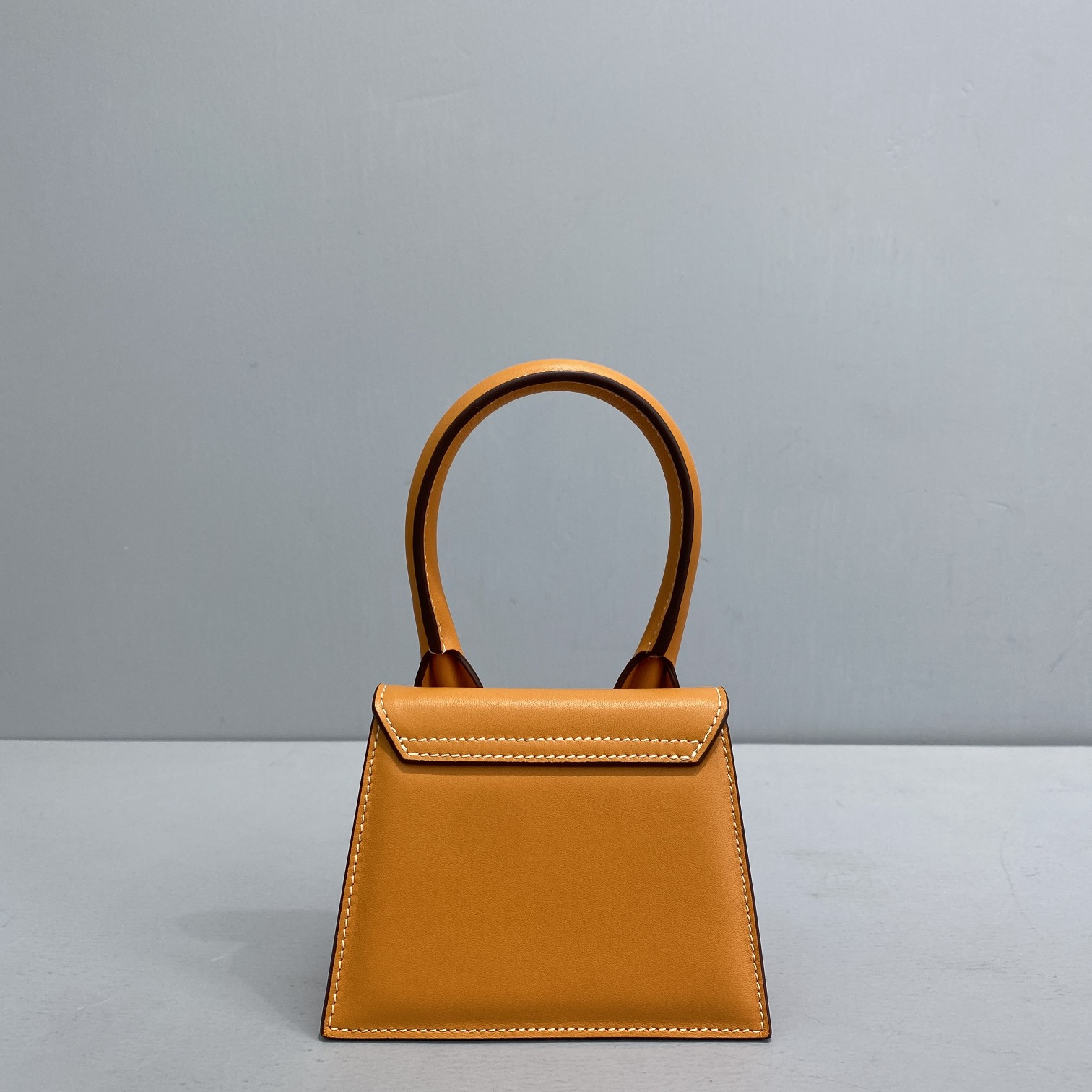 JACQUEMUS LE CHIQUITO Mini Leather Bag Brown 213BA01 12 x 8 x 5 cm