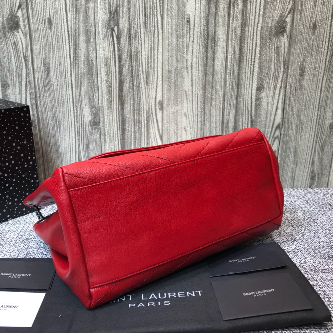Y51 nolita medium bag in vintage leather fuchsia 58929903 31 x 21 x 16.5 cm