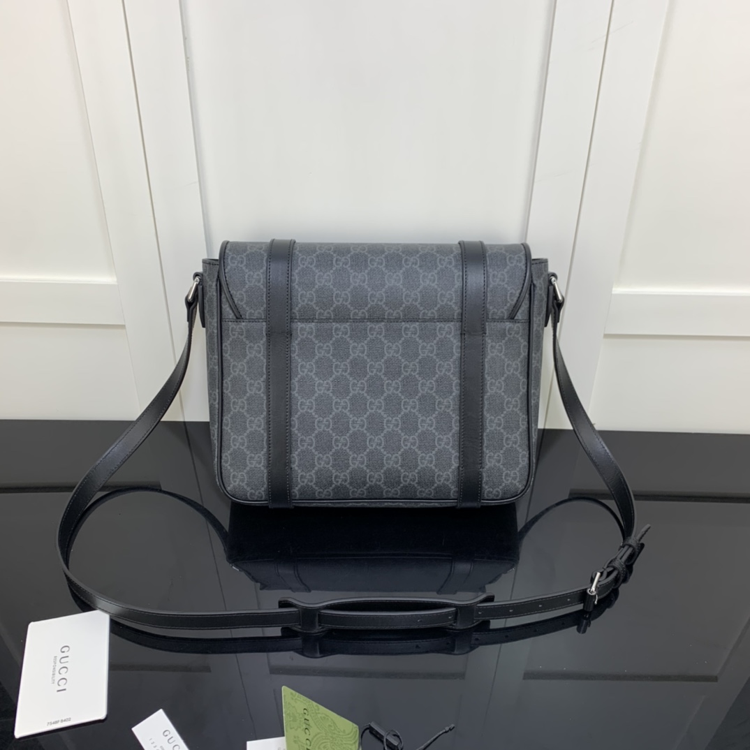 Gvc*1 gg messenger bag black 658542 28 x 24 x 8.5 cm