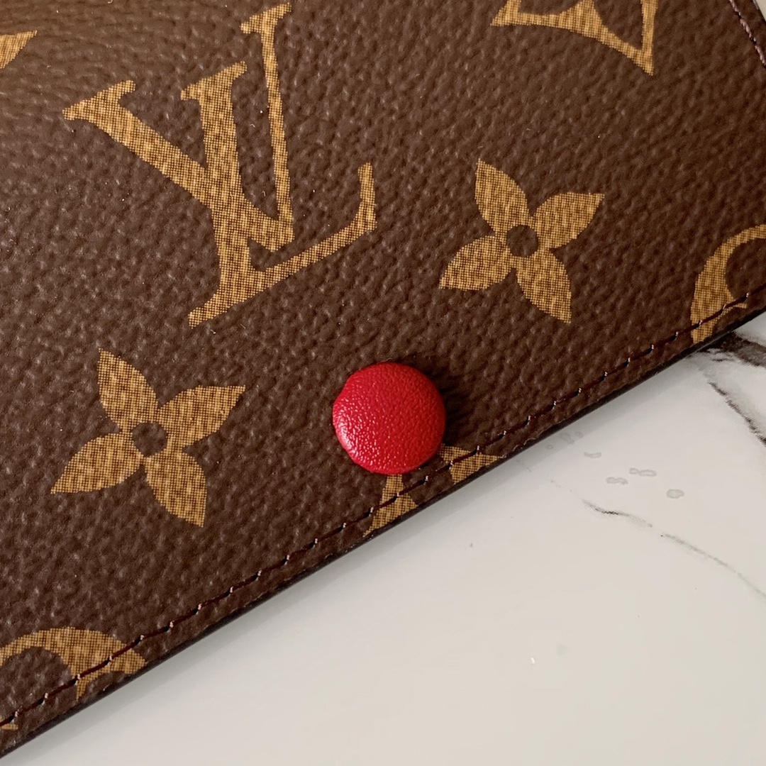 l0vis Vvtt0n 6 key holder monogram canvas fuchisa m60701 10 x 7 cm