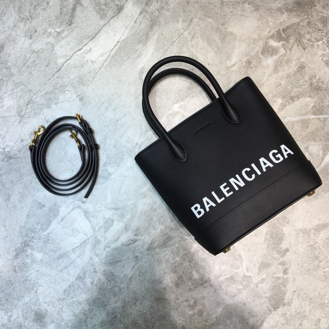 Ba1en*iaga women's everyday xxs tote bag black 551815 19 x 10 x 21 cm
