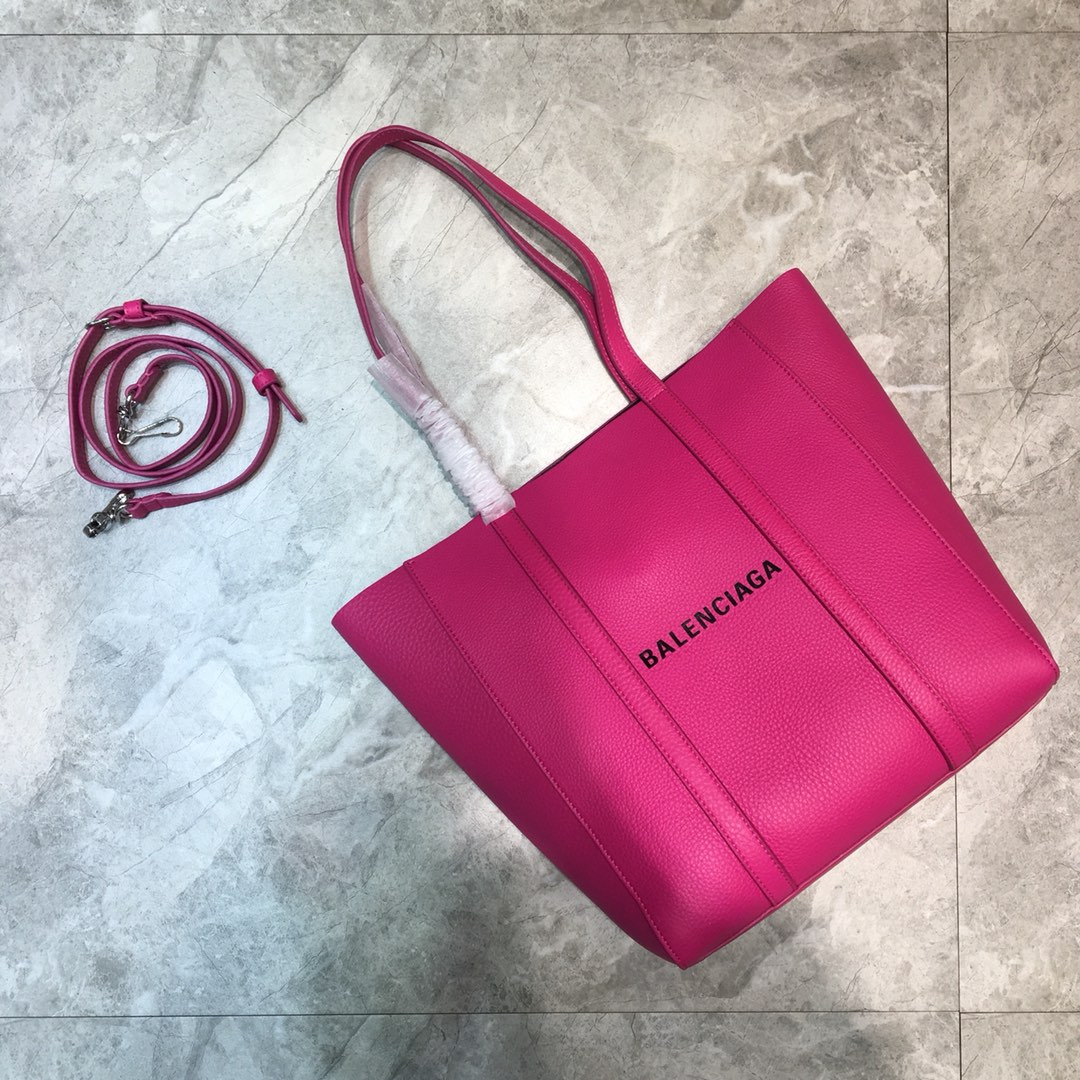 Ba1en*iaga women's everyday xs tote bag in pink 551810 24.5 x 12 x 28 cm