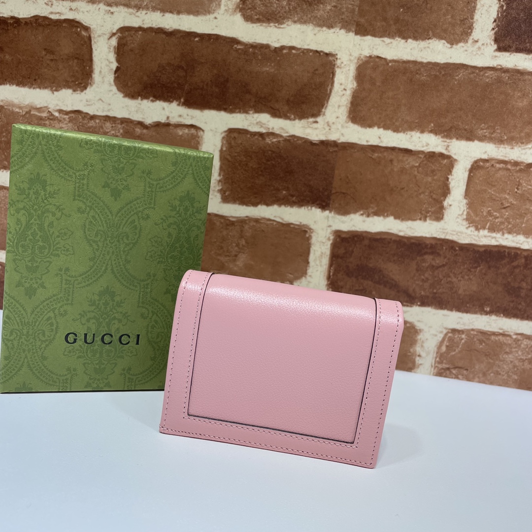 Gvc*1 diana card case wallet pink 658244 11 x 8 x 2.5 cm