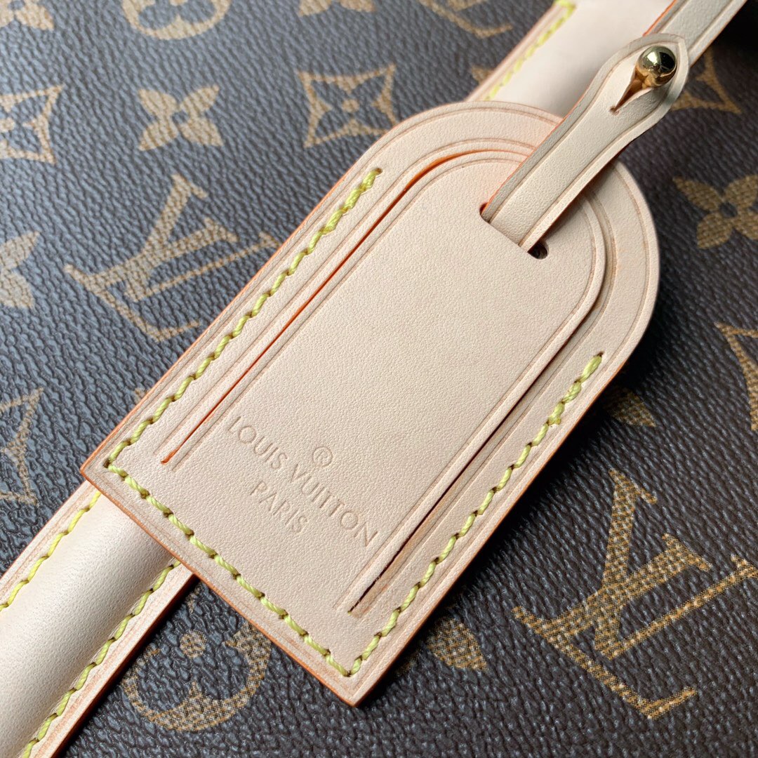 l0vis Vvtt0n soufflot mm monogram canvas and leather creme m44816 35 × 24 × 15 cm