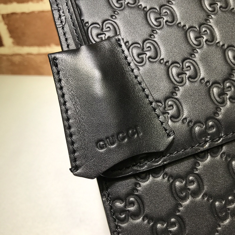 Gvc*1 medium padlock Gvc*1 signature shoulder bag leather black 409486 30 x 19 x 10 cm
