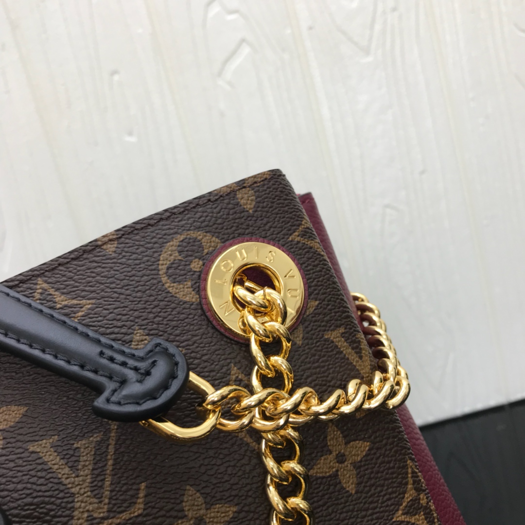 l0vis Vvtt0n surÈne mm monogram canvas burgundy m43772 36 x 26 x 13 cm