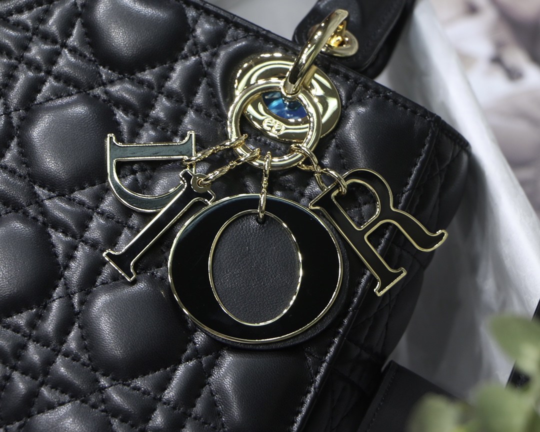 D10r lady D10r my abcD10r bag black metal m0538 20cm