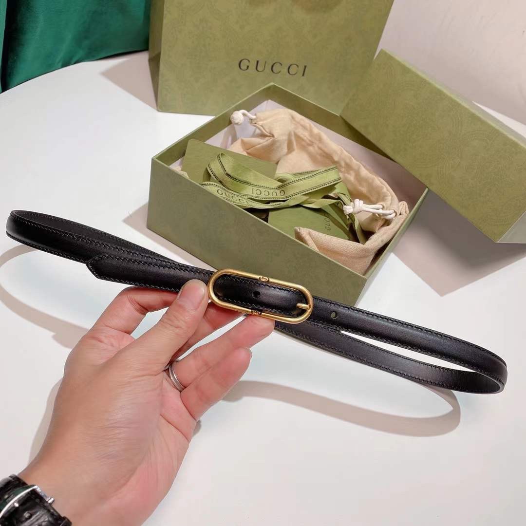 Gvc*1 Gvc*1ssima leather waist belt black