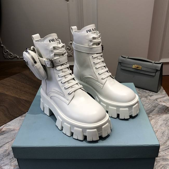 Pra*a boots white 002