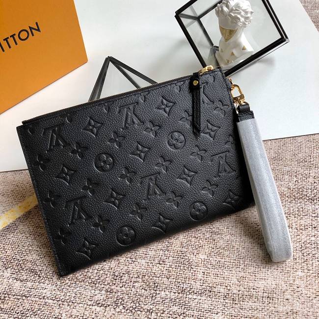 l0vis Vvtt0n pochette melanie mm black m68705 23 x 16 x 2 cm