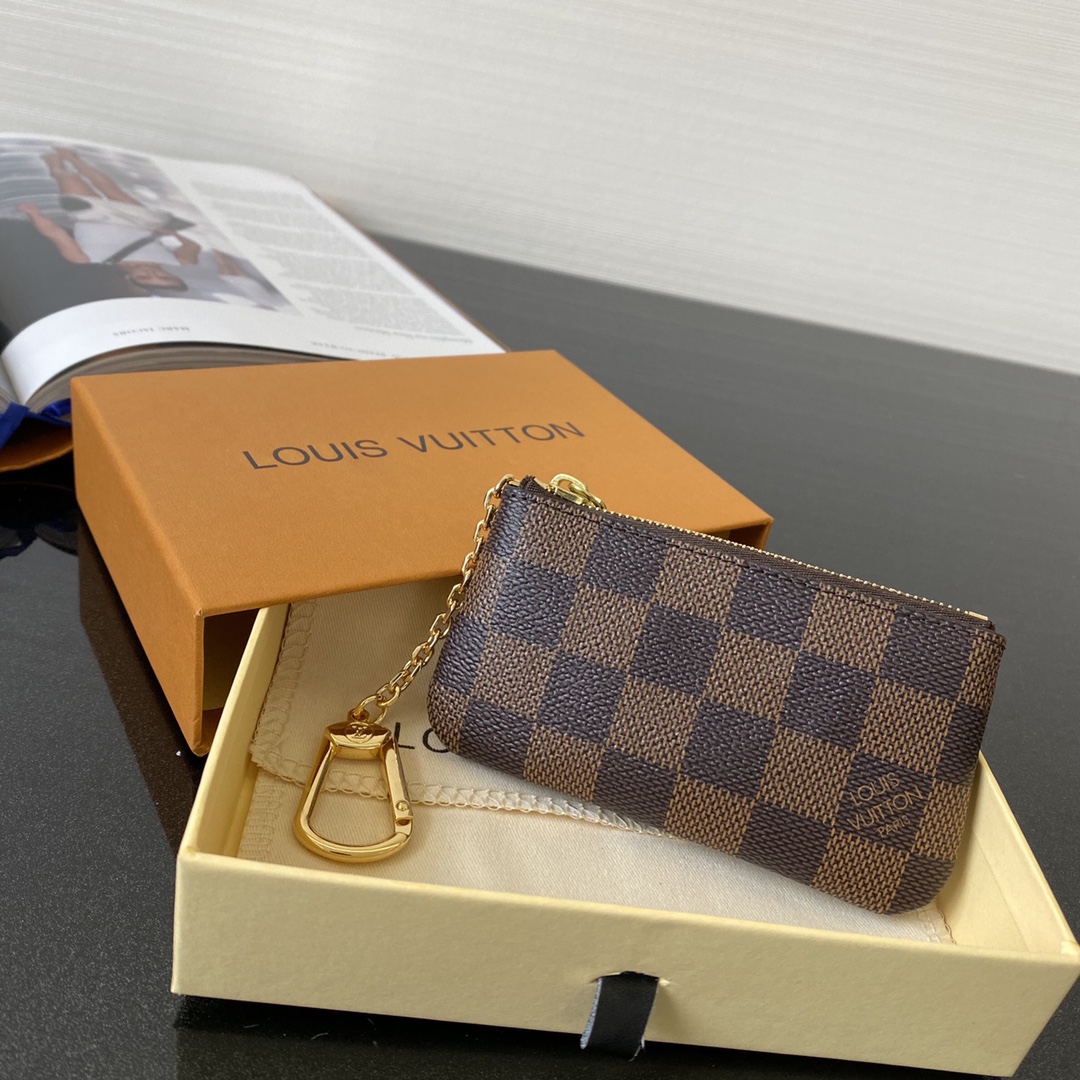 l0vis Vvtt0n key pouch damier cancas n62658 11.5 x 6.5cm