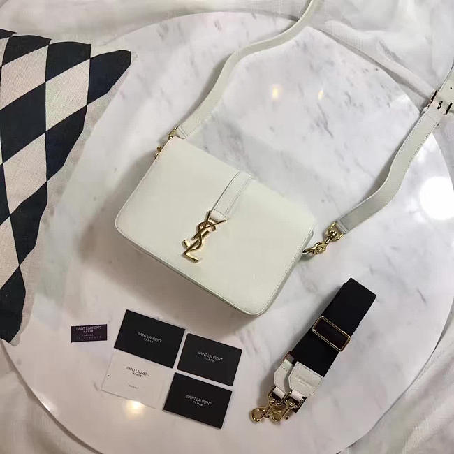 Y51 monogram sac universite white 25 x 7.5 cm