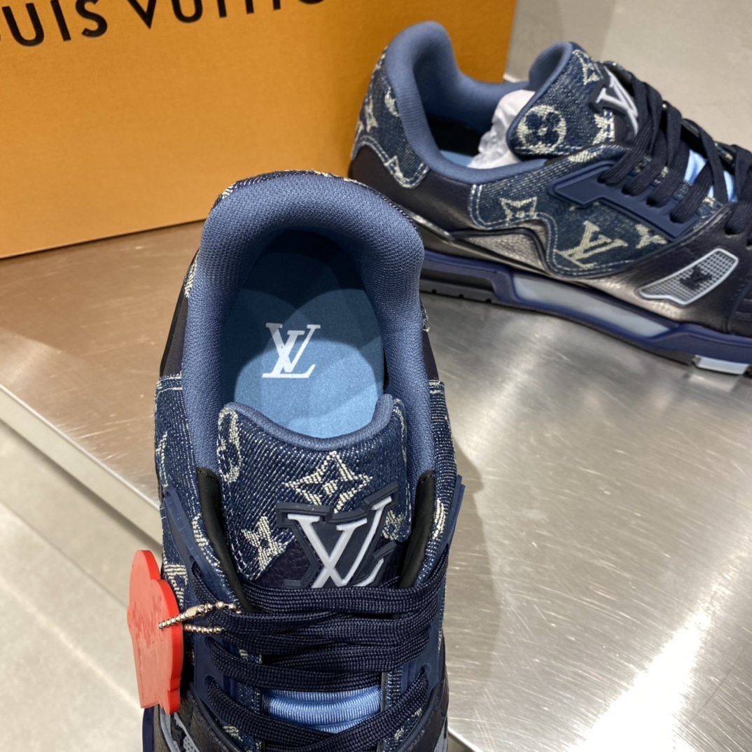 l0vis Vvtt0n trainer sneaker 1a9iqh blue