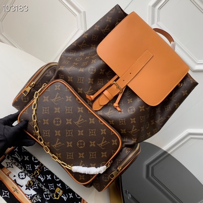 l0vis Vvtt0n trio backpack monogram eclipse brown m44658 60 x 72 x 19 cm
