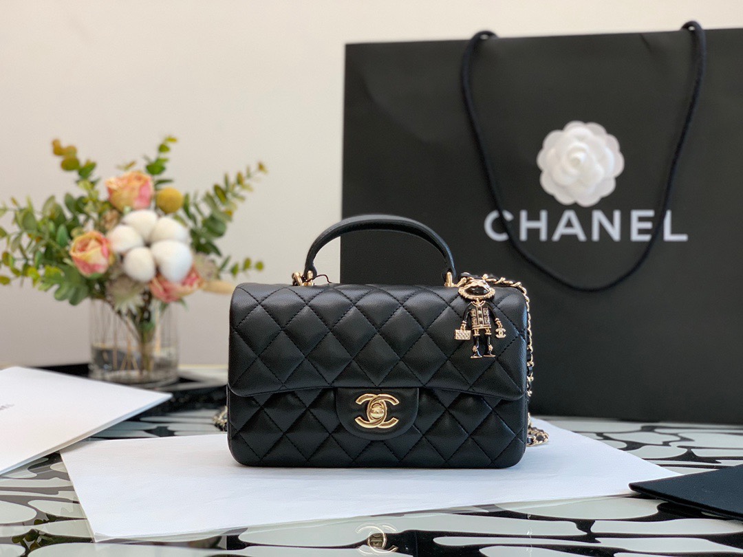Ch**el mini cf bag 68546 20cm