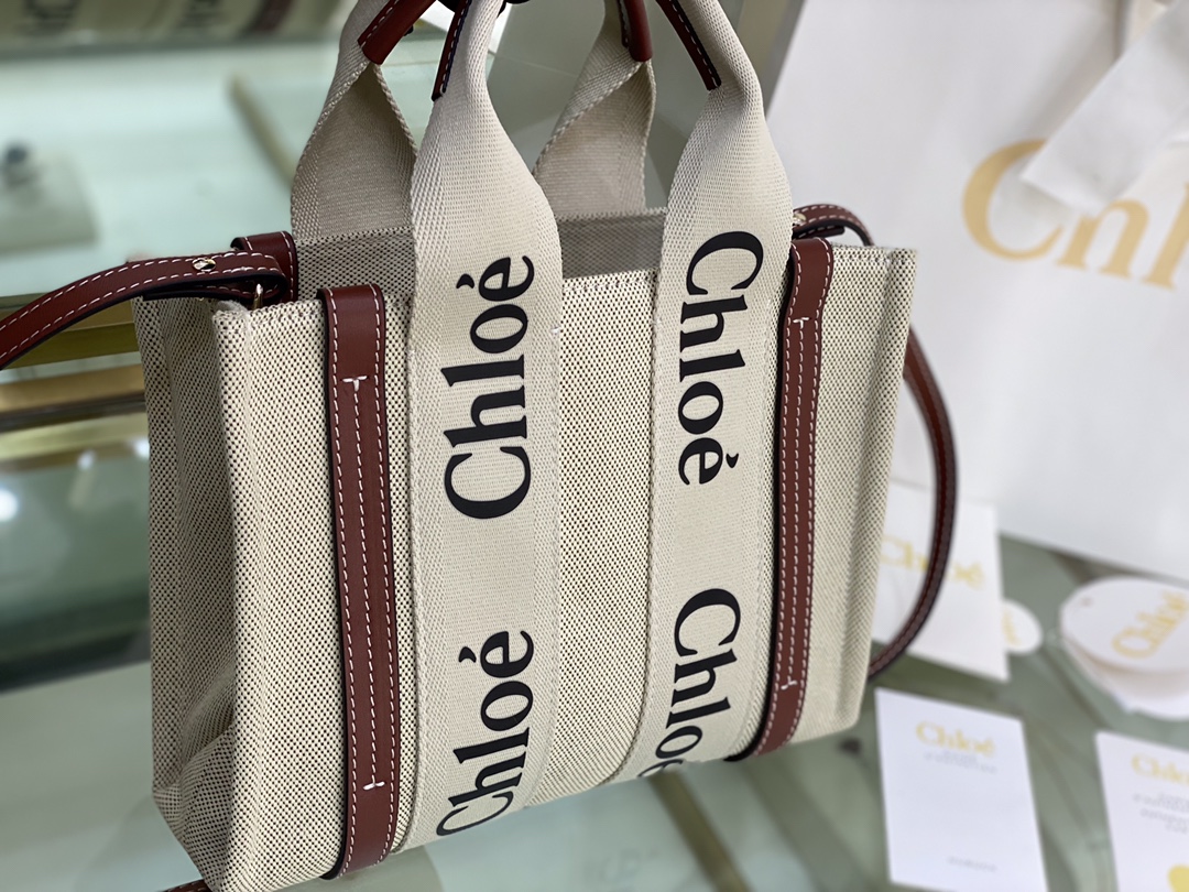 Chloe Woody tote bag N7666 26.5cm 03