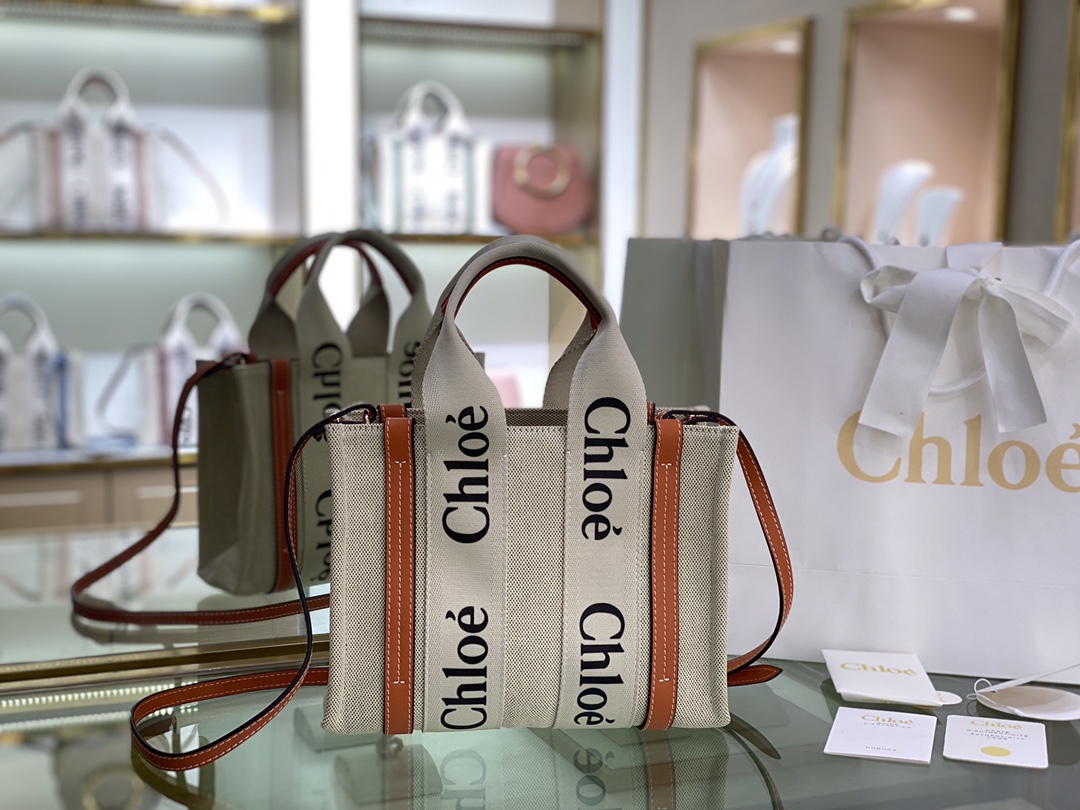 Chloe Woody tote bag N7666 26.5cm 04