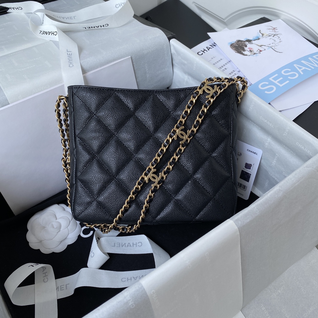 Ch**el shopping bag as3224 16cm