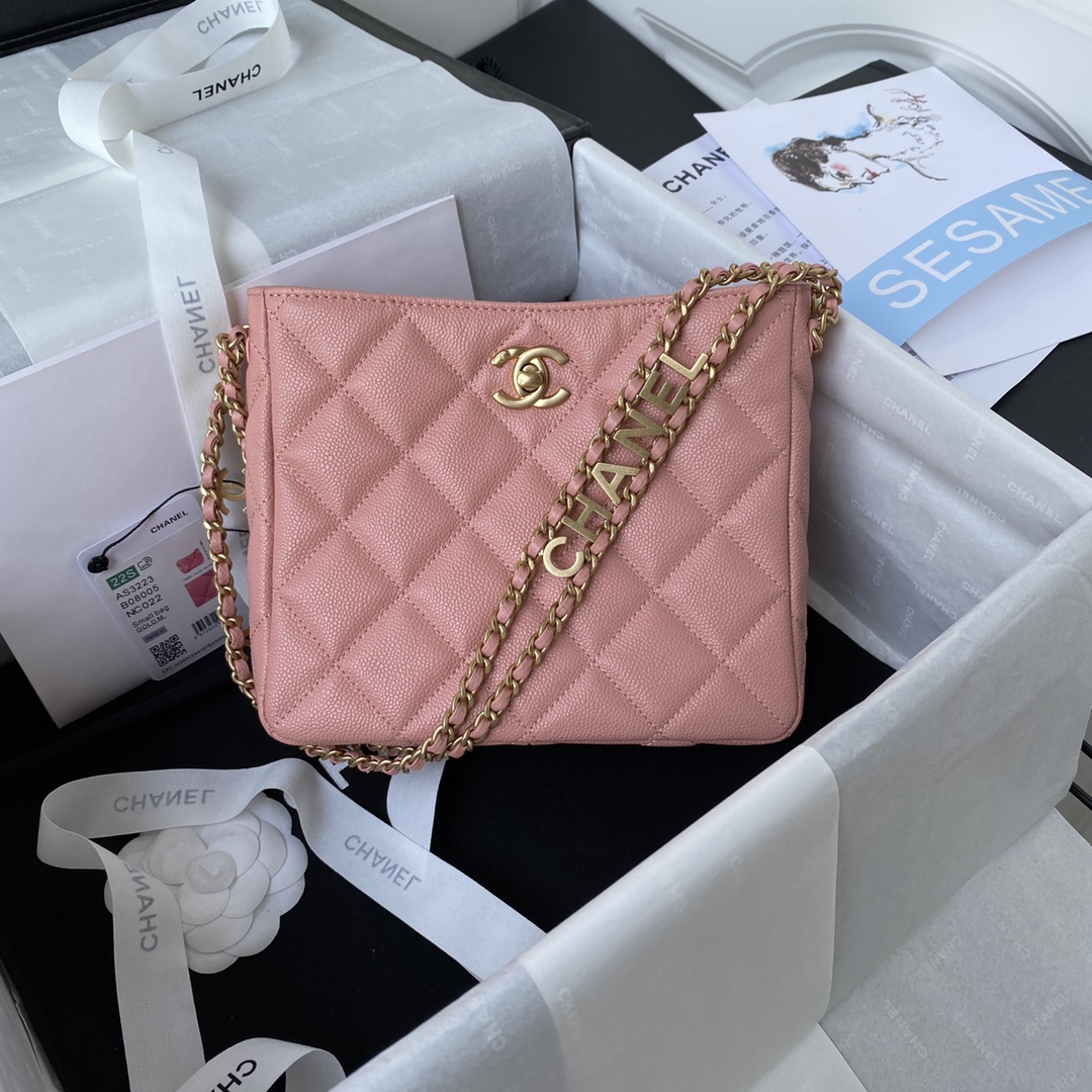 Ch**el shopping bag as3223 16cm
