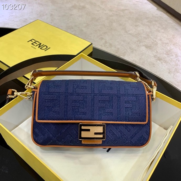 F**di  baguette logo bag mm 83329b89 26cm