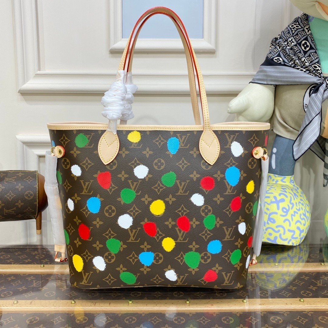 LV Neverfull bag MM LV x YK M46381 31 x 28 x 14 cm