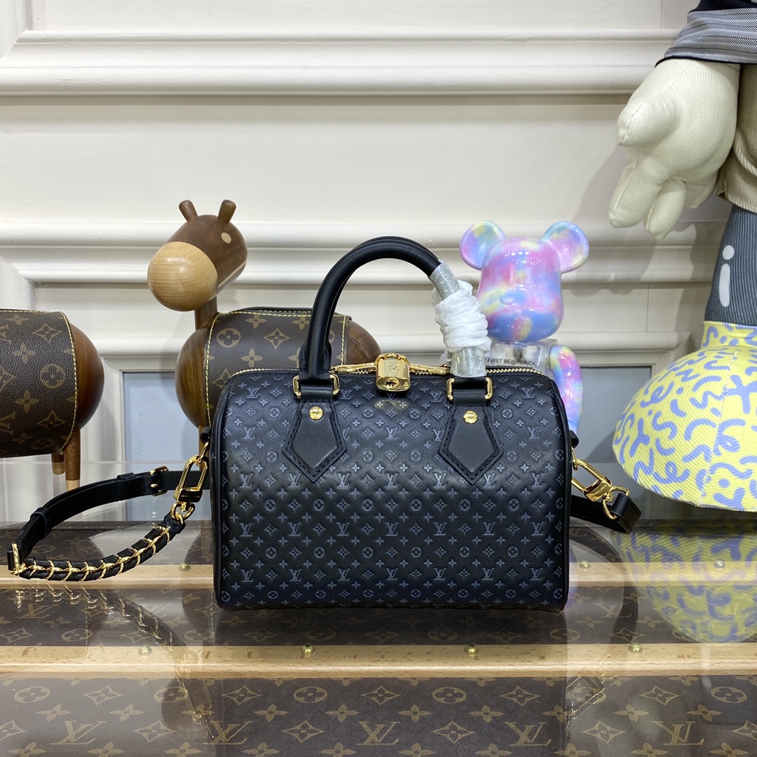 LV Speedy Bandoulière 20 M22595 - 20.5 x 13.5 x 12 cm