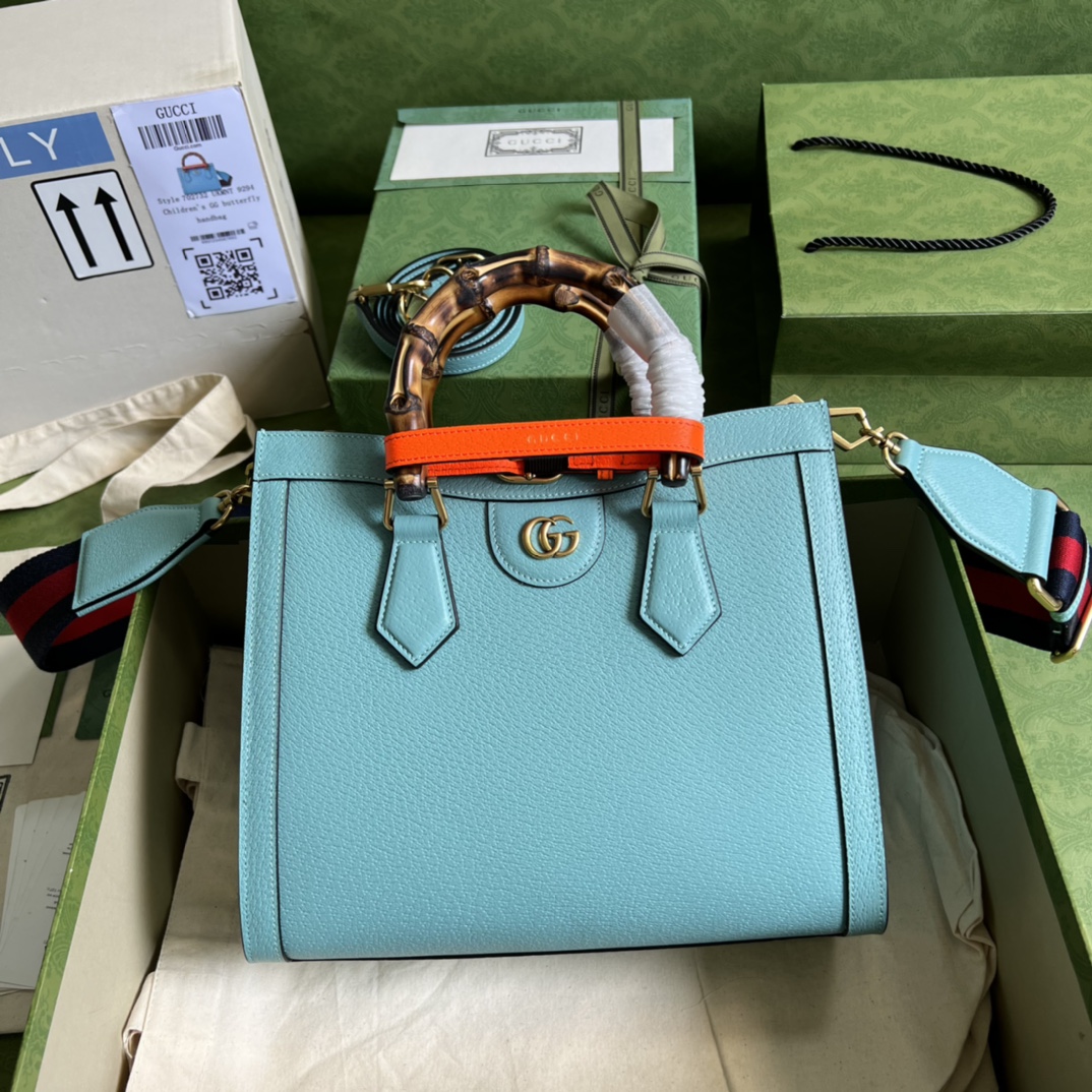 Gvc*1 diana small tote bag light blue 702721  - 27 x 24 x 11cm